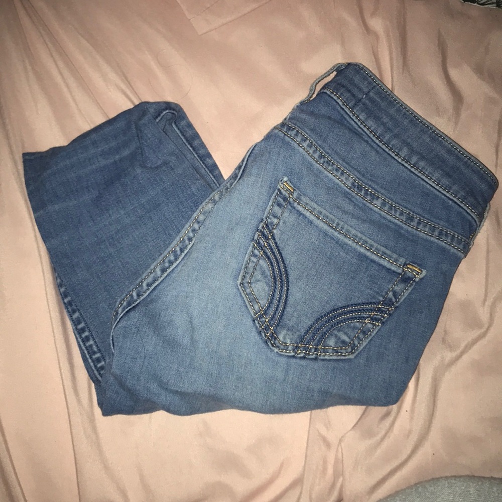 hollister jean leggings